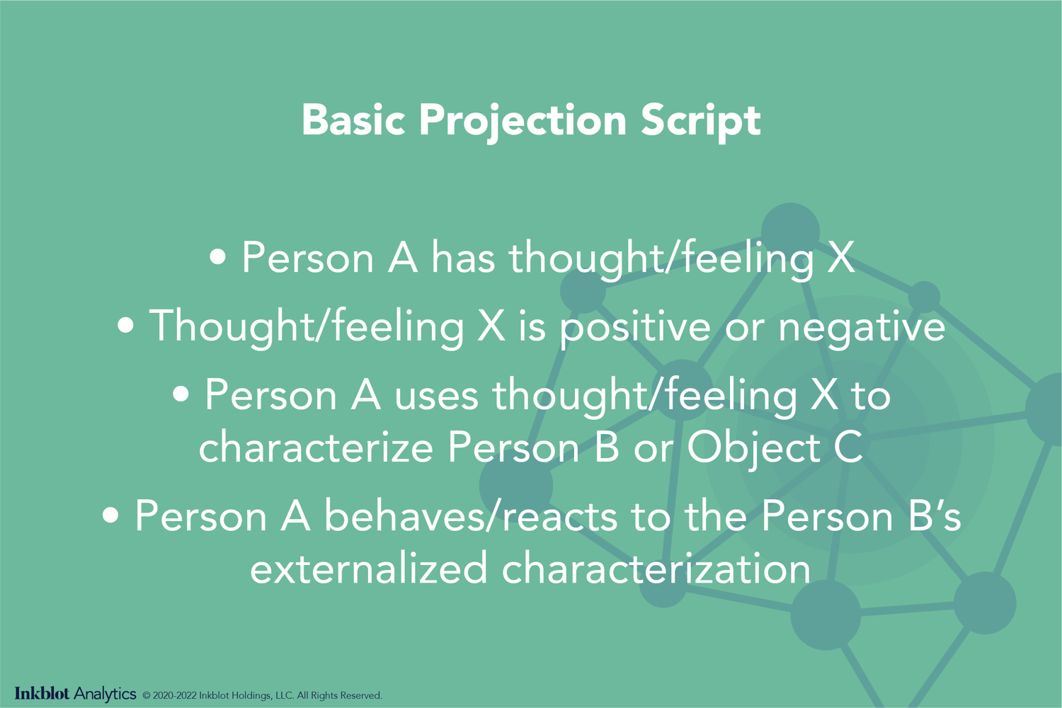 The Etymology of Projection
